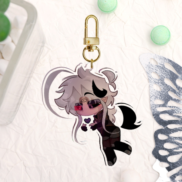Lix Acrylic Keychain