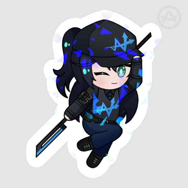 [LCB] WARP Corp Hong Lu - Sticker