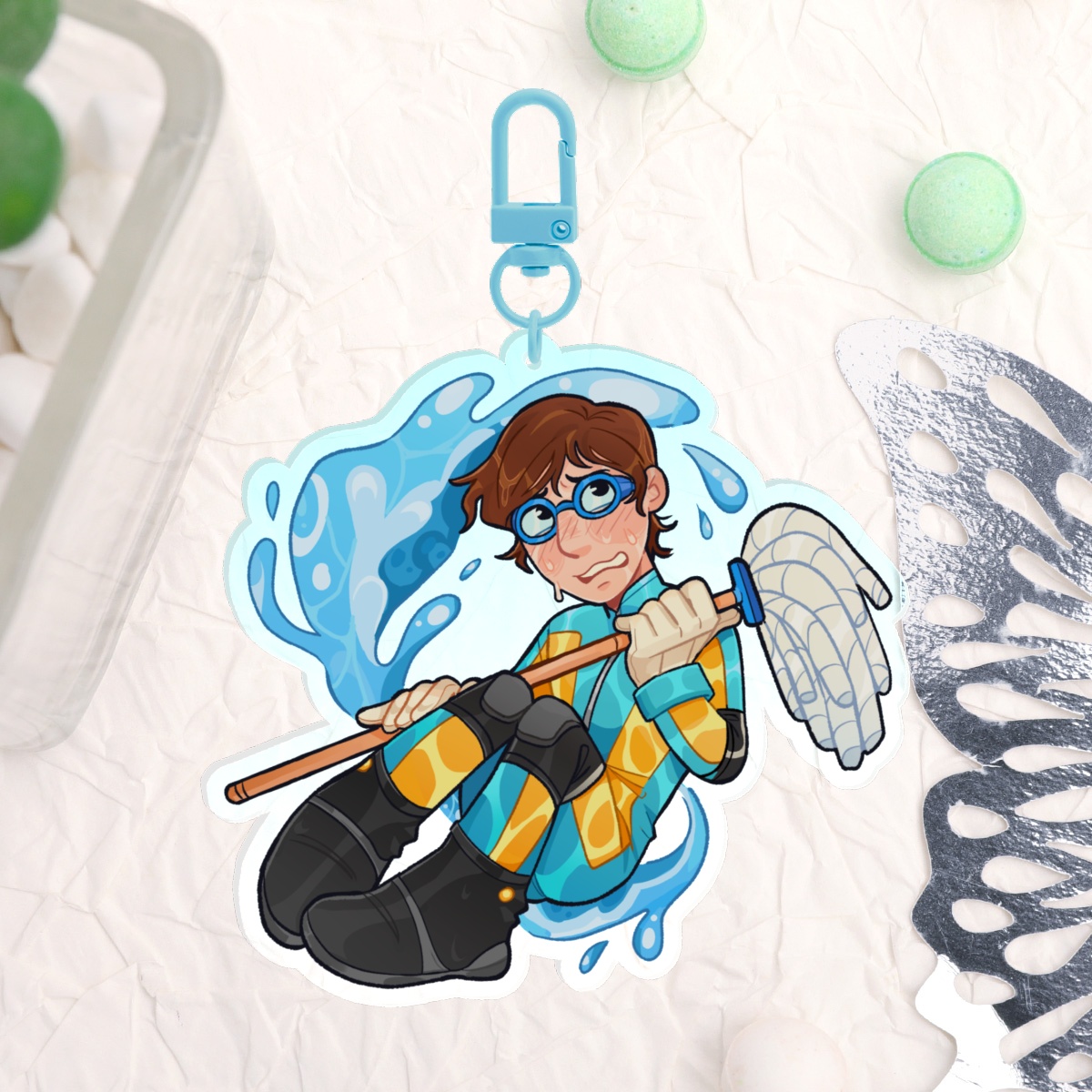 Waterboy Keychain by PUPAFOBE - ACGGOODS