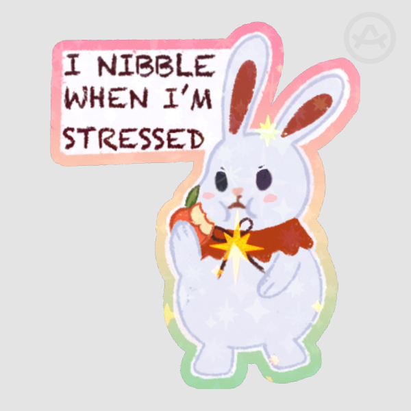 I nibble when I am stressed