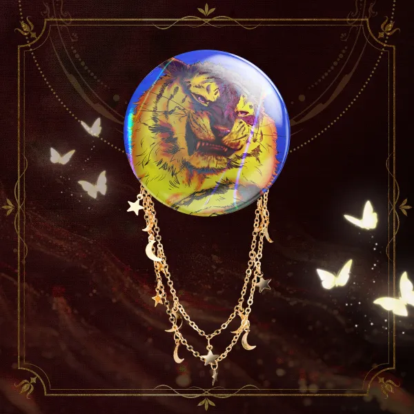 SMILE! | Holo Pin with Chain