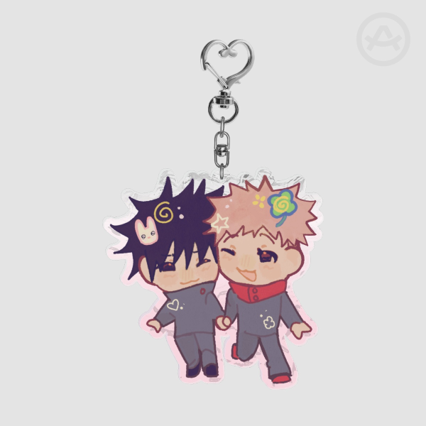 Itafushi Ripple Acrylic Keychains