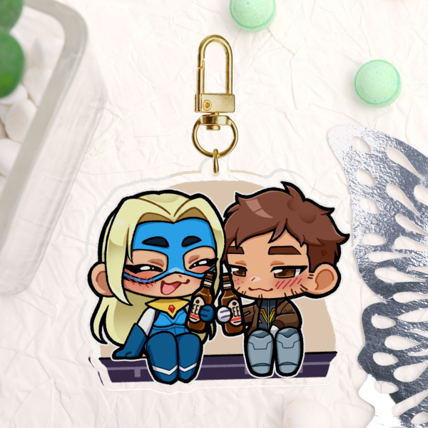 [ Dispatch ] Blazermech Keychain