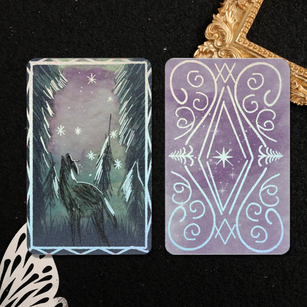 Howling Wolf Holographic Photocard