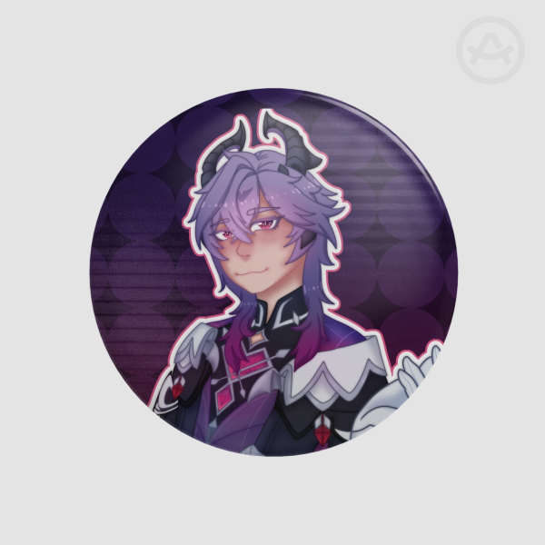 Durin Round Badge (Button Pins)