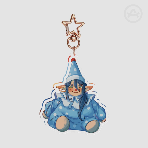 Clown Ezarel - Clear Keychains