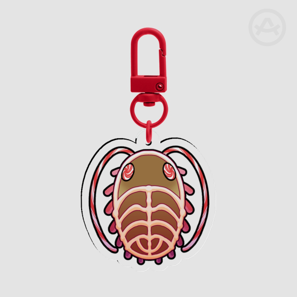 gingerbread trilobite charm