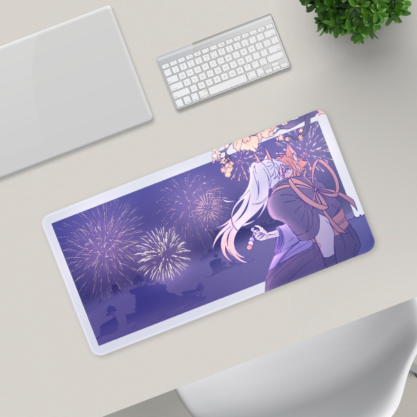 Itto and Gorou Desk Pad