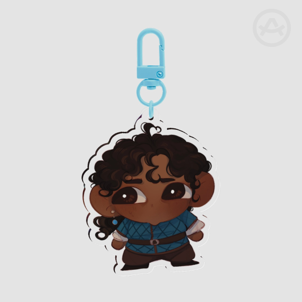 Fitz - Clear Keychain