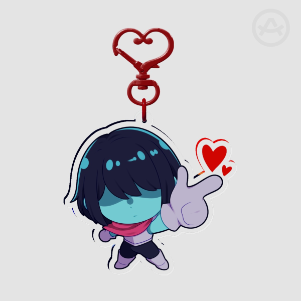 Kris | Clear Acrylic Keychains