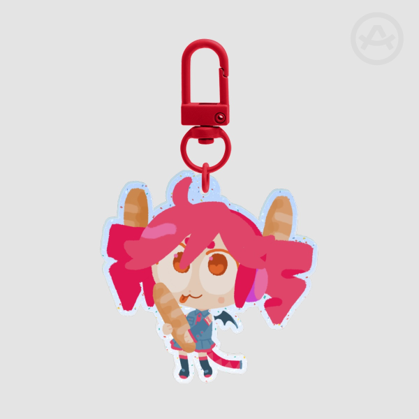Kasane Teto Keychain