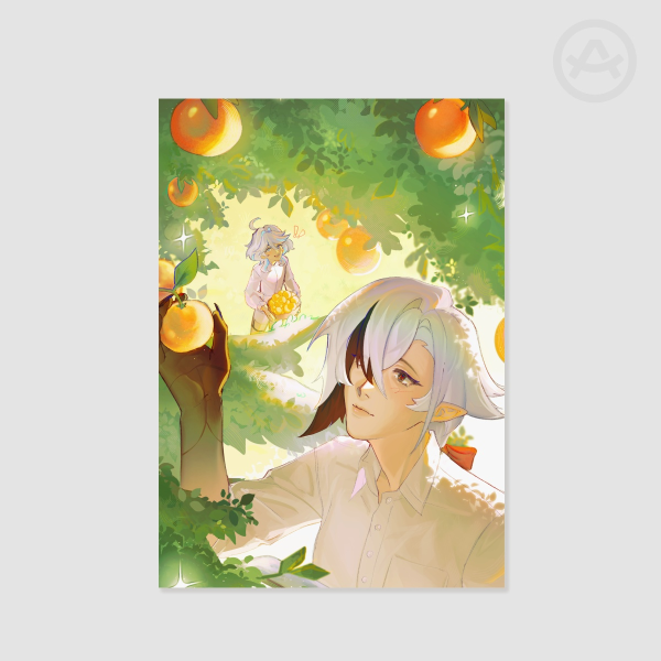 Arlefuri print: Bullefruit