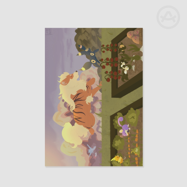 Pokémon Farm Print