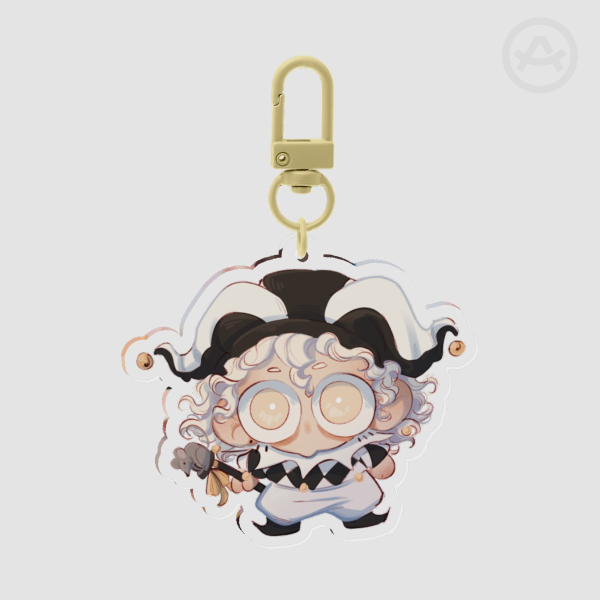 The Fool - Clear keychain