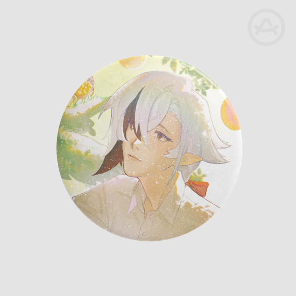 Arlecchino Round Badge