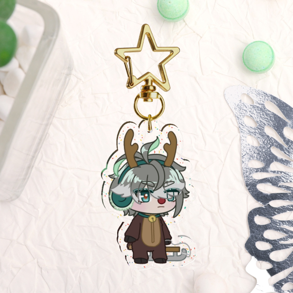 Raindeer AlHaitham Genshin Impact Keychain