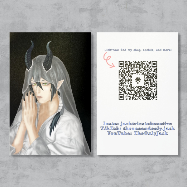 Malleus wedding Postcard