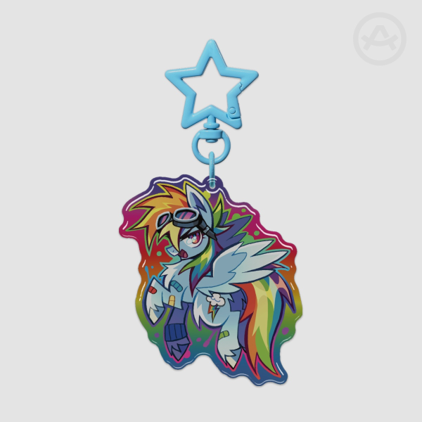 Dashie keychain