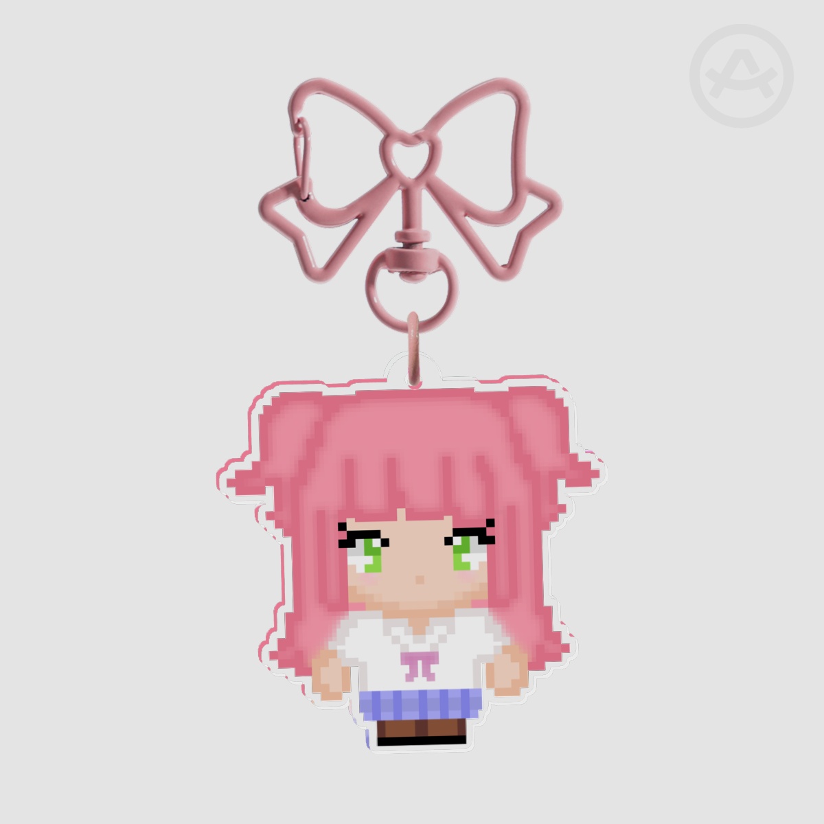 N.icoLE Keychain (pixel style)