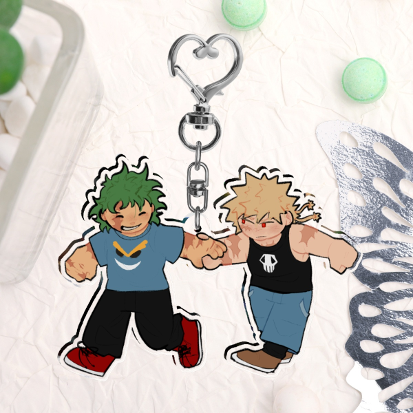 BKDK (Clear Acrylic Keychain)