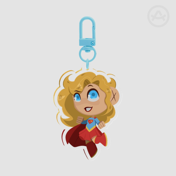 Supergirl Keychain