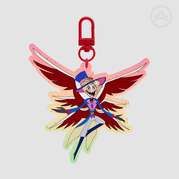 HH Lucifer Pan Pride Keychain