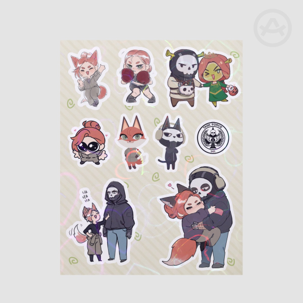 VGHOST - Stickers Sheet