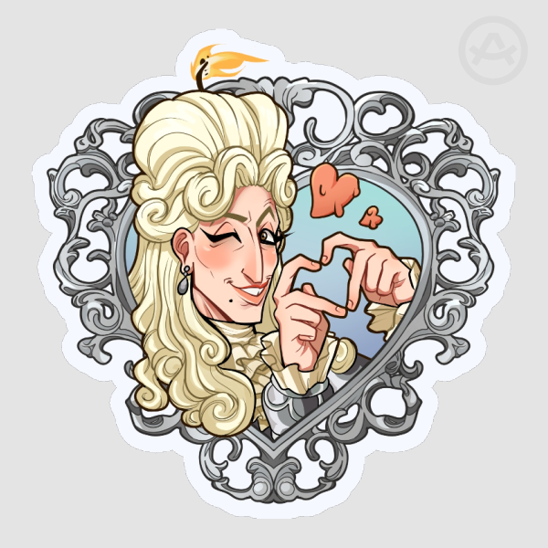 Scandalabra Sticker