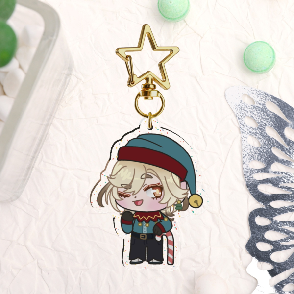 Elf Kaveh Genshin Impact Keychain