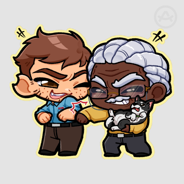 [ Dispatch ] Robert & Chase Sticker