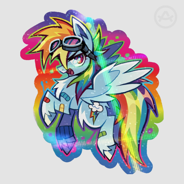 Dashie Sticker