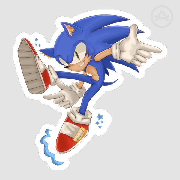 Sonic The Hedgehog Sticker
