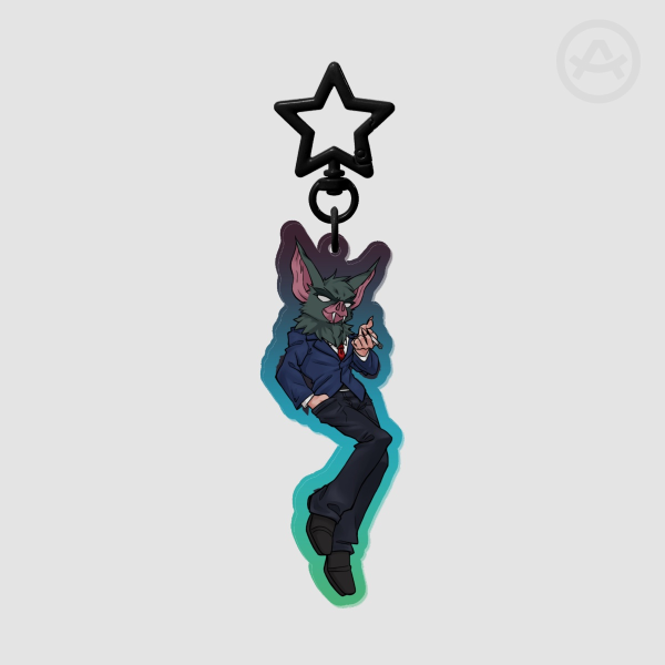 Sonar | Dispatch Battle Damaged Keychain