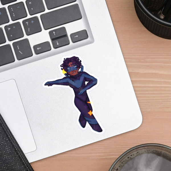Nightwing Sticker holo star from DC/Teen Titans