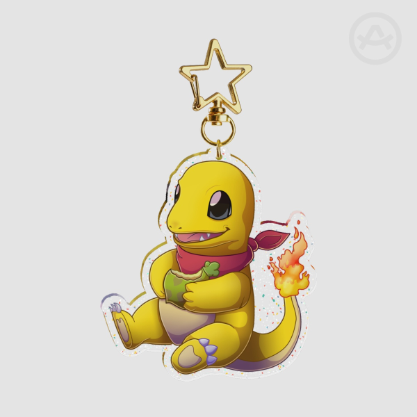 Charmander - shiny - glitter