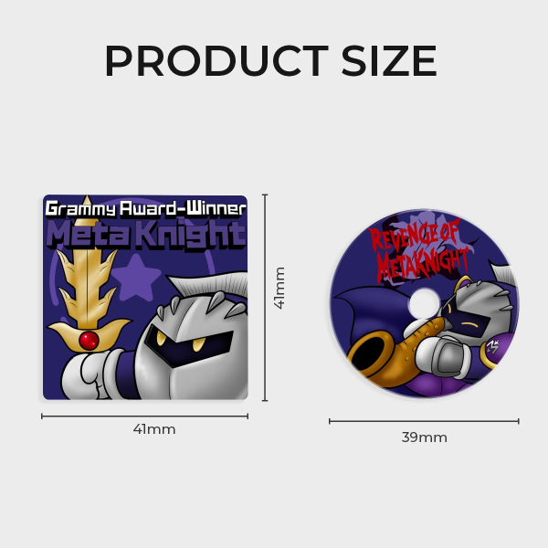 Metaknight CD charm