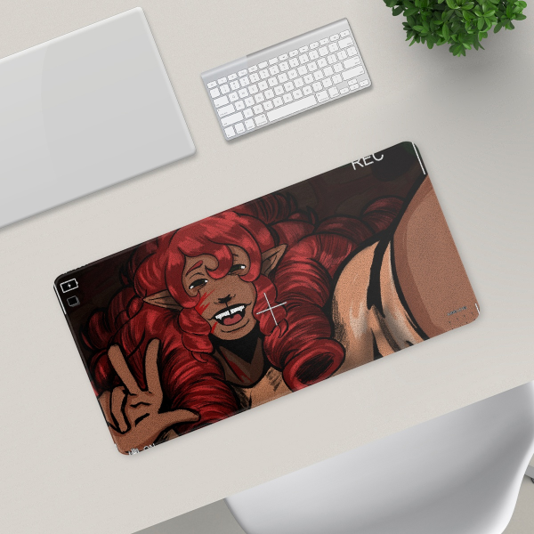 Smiling Sunflower Desk mat