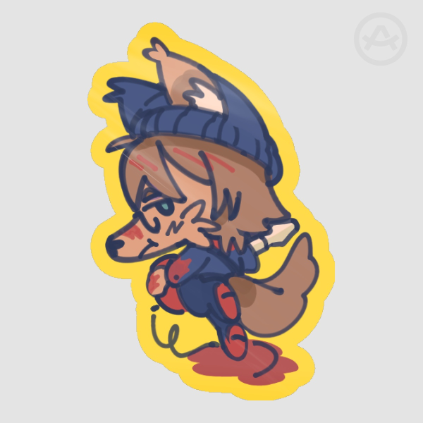 Pup! MCR Mikey Way Stickers