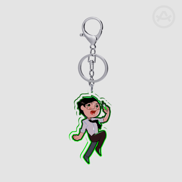 [Re-Animator] Herbert West Clear Acrylic Keychain