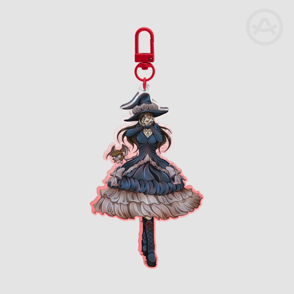 Blackbosom Colored Edge Acrylic Keychains