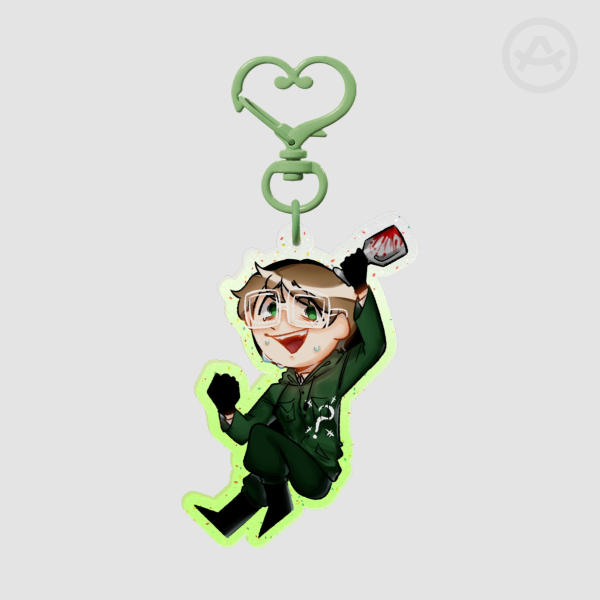 [The Batman 2022] Edward Nashton The Riddler Glitter Acrylic Keychain