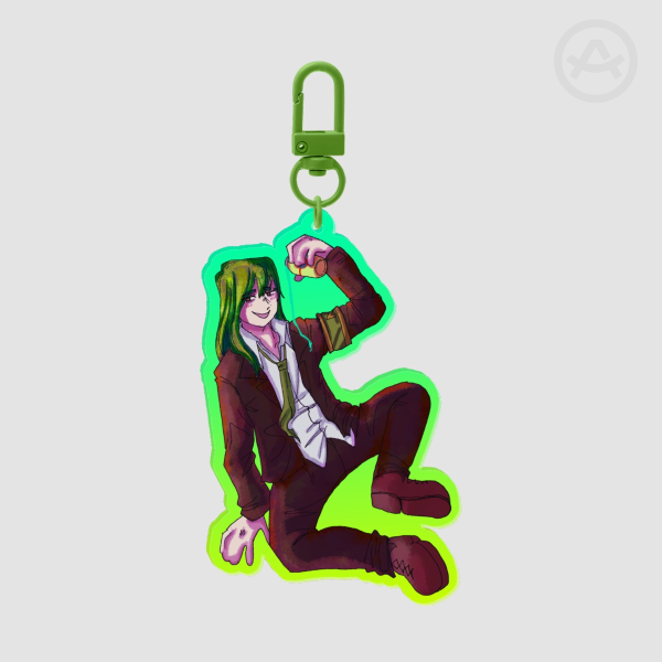 Netzach Lobotomy Corporation Keychain