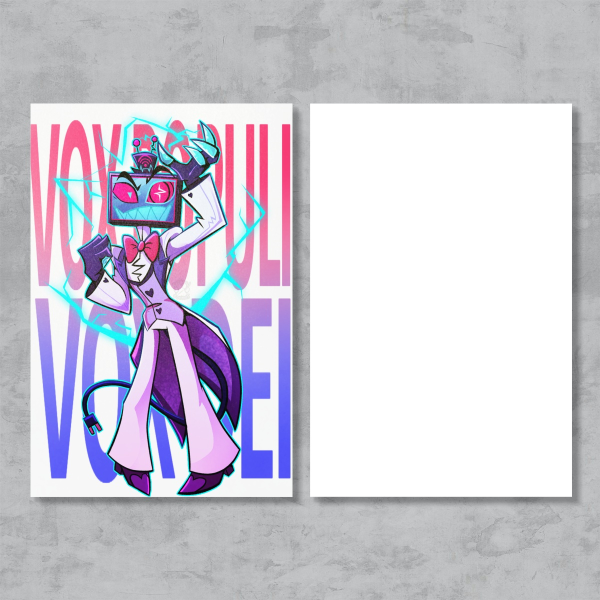 Vox Populi Vox Dei Postcard print