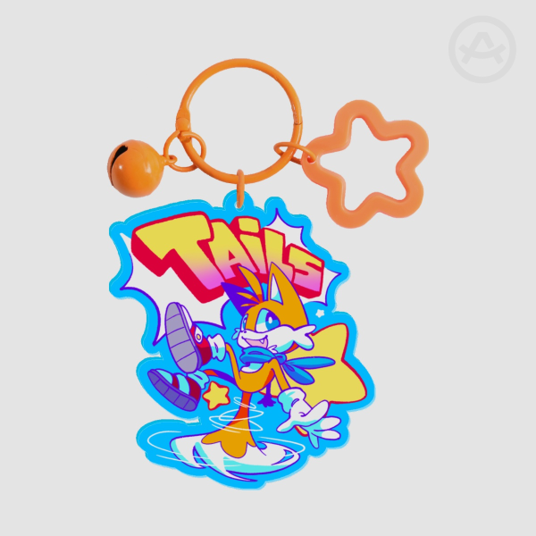 Tails Keychain