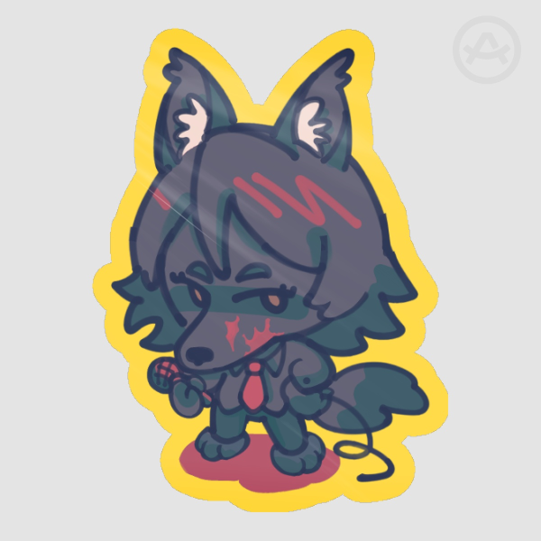 Pup! MCR Gerard Way Stickers