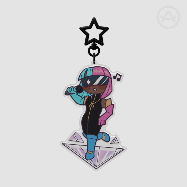 Prism Dangling Keychain