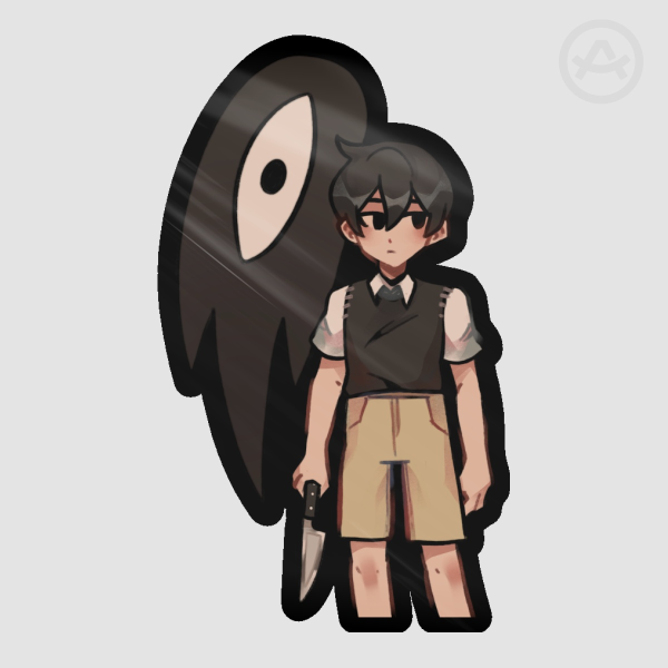 ✦ OMORI Sunny & SOMETHING | Sticker