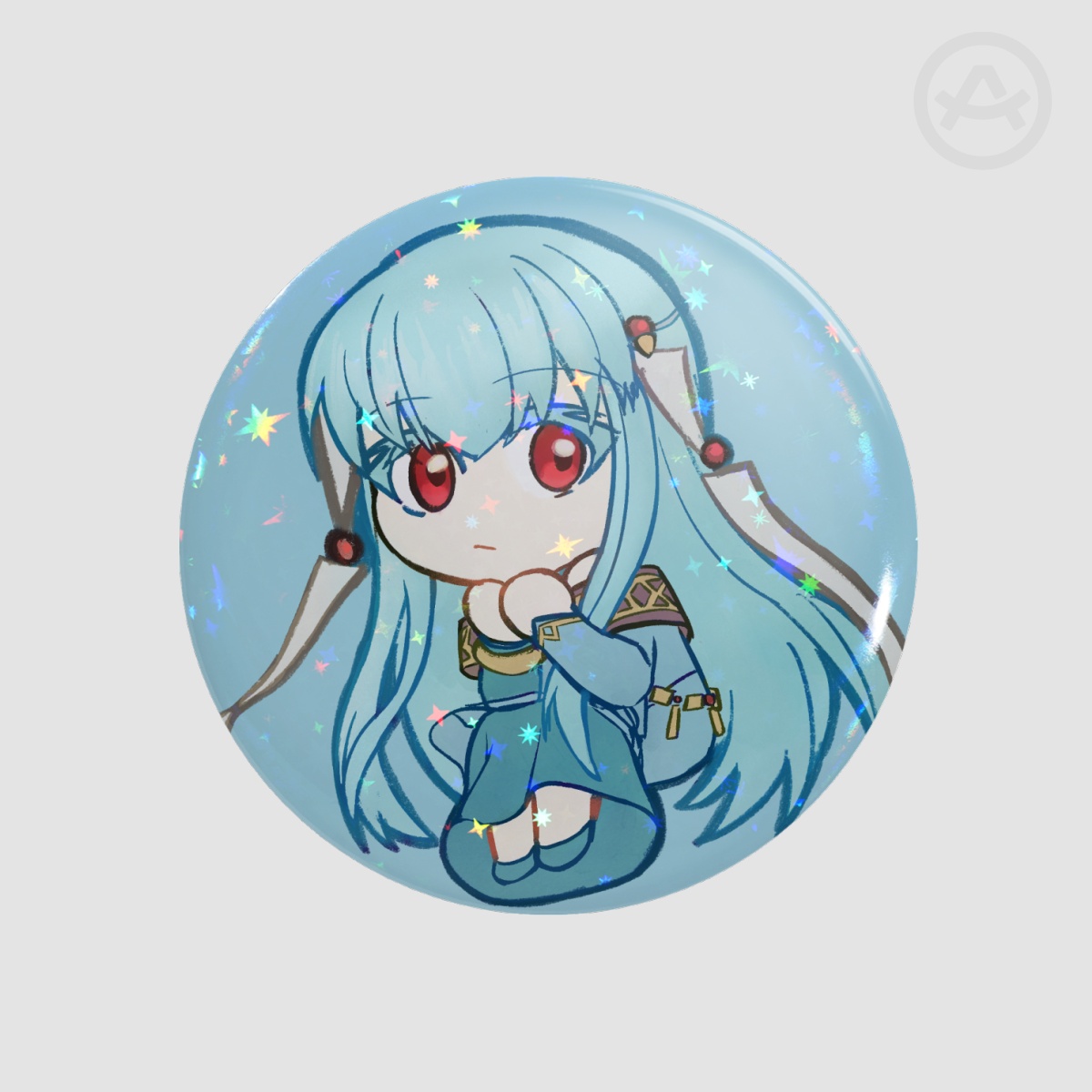 Ice Dragon Dancer Button