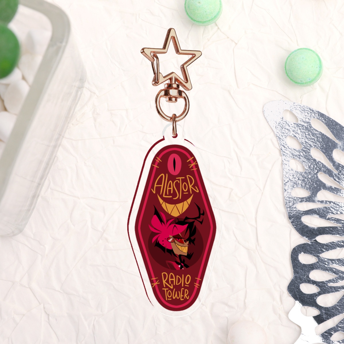 Alastor room keychain by Sator - ACGGOODS