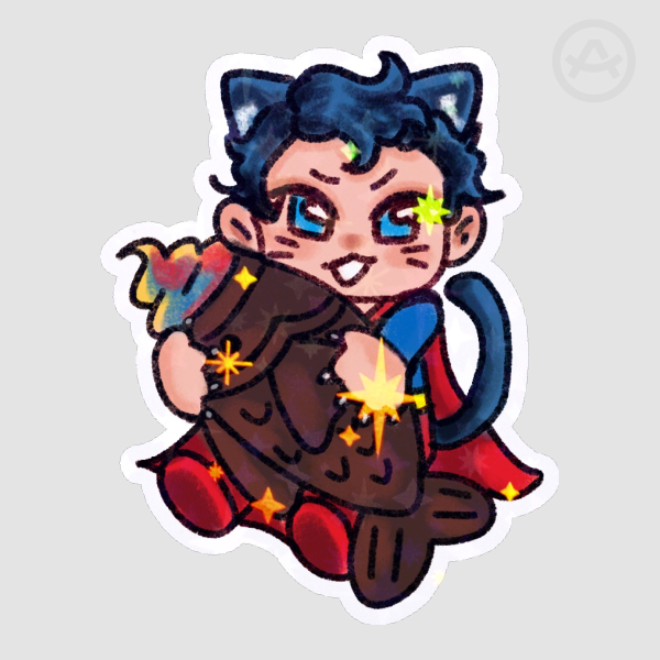 Superkitty Die Cut Stickers